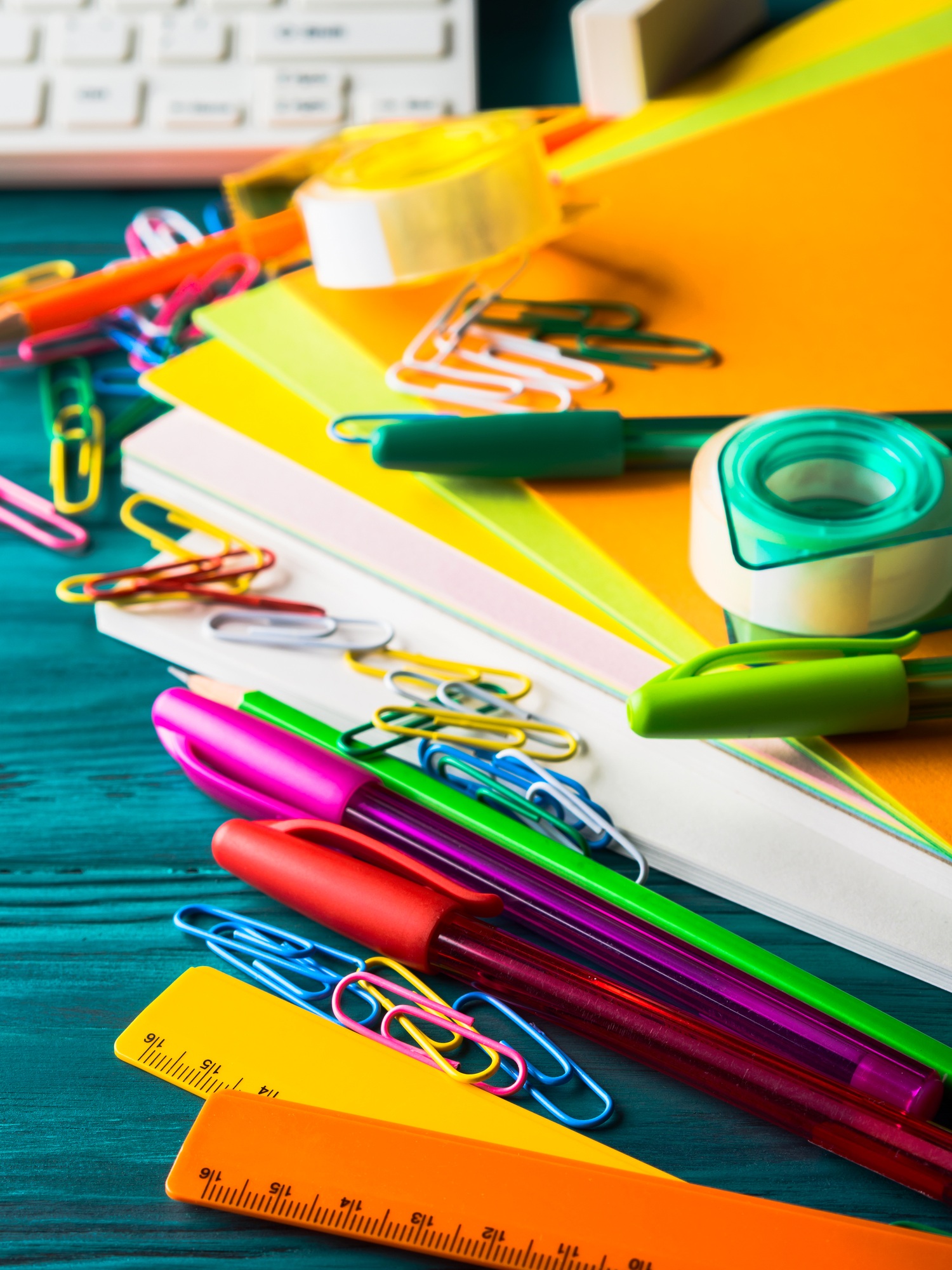 stationery colorful school writing tools pens